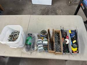 lot 235 image: Screws, Tape, Cable Ties & Clips