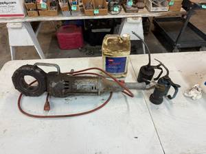 lot 241 image: Ridgid Model 700 Power Drive Pipe Threader