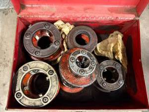 lot 242 image: Ridgid Pipe Thread Adaptors