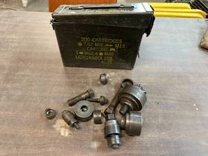 lot 252 image: Greenlee Knockout Punches in Ammo Box