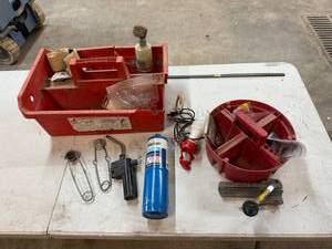 lot 253 image: Propane Torch, Roto-Split & Misc