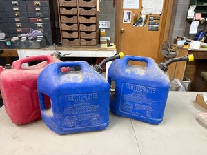 lot 231 image: Kerosine & Gas Cans