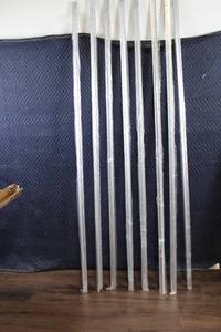 lot 51 image: Set of 10 Aluminum Channels for Philips Hue LED Strip Lights