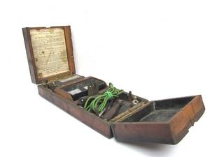 lot 27 image: Unusual Antique Pocket Machine Device by Western Electric