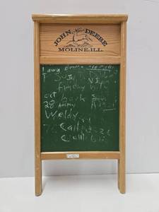 lot 129 image: JOHN DEERE Advertising Chalkboard