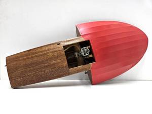 lot 3 image: Great Unused Condition Vintage Toy Wooden Pond Boat wMotor