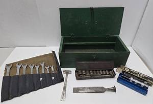 lot 157 image: Nice Estate Lot of Quality Vintage Tool - SK Wrenches etc