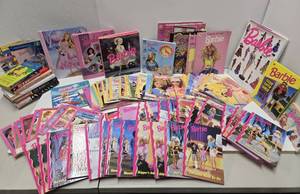 lot 159 image: LARGE Collection of BARBIE Books etc