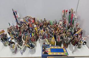 lot 180 image: Absolutely Massive Collection of Mostly Vintage Pencils of All Kinds
