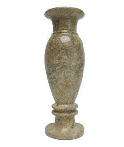 lot 41 image: Heavy Stone Wine Carafe w Set of 6 Matching Glasses