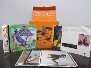 lot 107 image: Vintage 45 Record Case wRecords