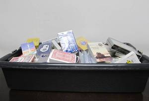 lot 110 image: HUGE Lot of NOS Unopened Vintage Decks or Playing Cards Advertising etc #2