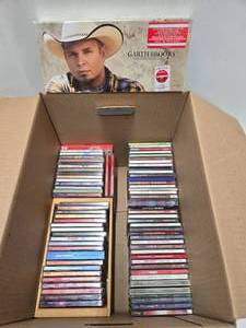 lot 192 image: Lot of 75 Music CDs - Including Sealed GARTH BROOKS Ultimate Collection