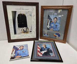 lot 313 image: Signed Space & NASA Photos etc - Estate of Boeing Aerospace Operations Employee