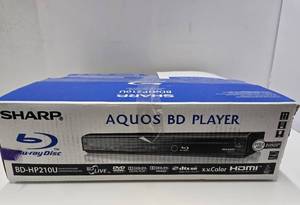 lot 340 image: Excellent Working SHARP BD-HP210 Aquos BD Blu-Ray Player