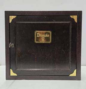lot 344 image: Very Cool Wooden Corner Cabinet wHidden Compartment