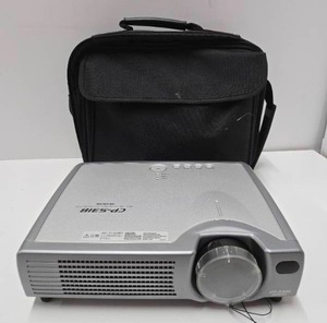 lot 345 image: Working HITACHI Model CP-S318 Portable Projector wCase