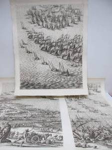 lot 221 image: Excellent Early Antique Maps of Louis XIII Campaigns, Battles & Sieges #4