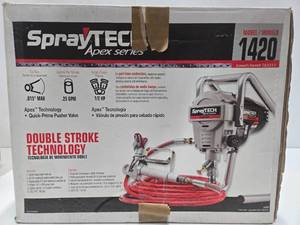 lot 363 image: New or Like-New SPRAYTECH Apex Series Model 1420 Paint Sprayer