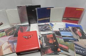 lot 378 image: Fantastic Collection of CORVETTE Dealer Manuals & Large Press Kit
