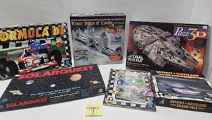lot 381 image: Estate Lot of Board Games 3D Puzzles etc
