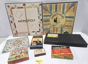 lot 383 image: Great Estate Lot Antique 1920s-30s Games 