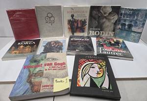 lot 396 image: Lot of Large Hardcover etc Famous Artist Coffee Table Books #1