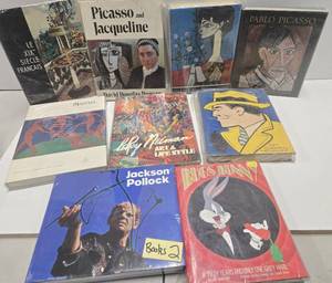 lot 397 image: Lot of Large Hardcover etc Famous Artist Coffee Table Books #2