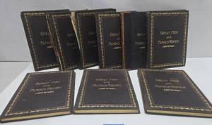 lot 399 image: Lot of Large Antique 1890s Illustrated Hardcover Books - Great Men & Famous Women - Books #4