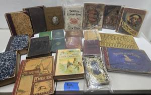 lot 404 image: Great Estate Collection of Antique Hardcover Books - Books #9