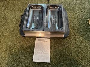 lot 17 image: Cooks Essentials Dual Tray Buffet Server