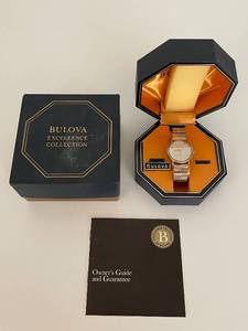lot 70 image: Bulova Excellence Collection Watch with Original Box and Manual