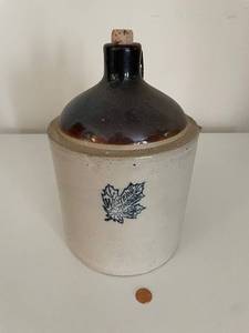 lot 71 image: Western Stoneware Gallon Jug with Cork