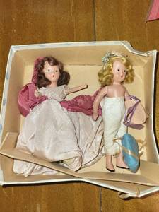 lot 261 image: Vintage Nancy Ann Storybook Dolls in Original Box