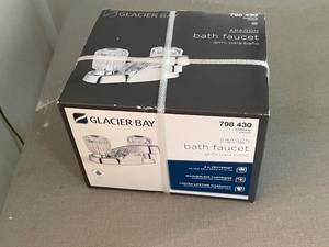 lot 286 image: Glacier Bay Aragon Chrome Bath Faucet