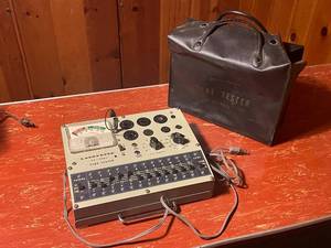 lot 307 image: Vintage Lafayette Tube Tester with Original Case