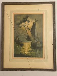 lot 337 image: Heran Chaban An Evening Breeze Framed Print