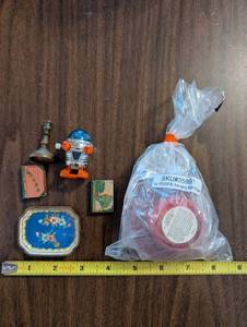 lot 530 image: Collection of Vintage Miniature Toys and Trinkets