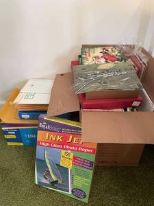 lot 116 image: Collection of Assorted Greeting Cards and Photo Paper