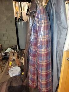lot 414 image: Vintage Plaid Sleeping Bag