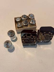 lot 99 image: Collection of Sterling Silver Salt and Pepper Shakers in Original Boxes