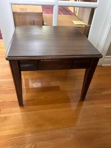 lot 134 image: Mersman Vintage Wooden Side Table with Sturdy Legs