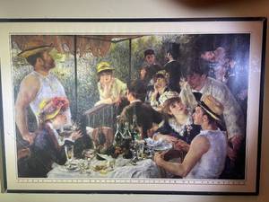 lot 167 image: Renoir Le Djeuner des Canotiers Framed Art Print