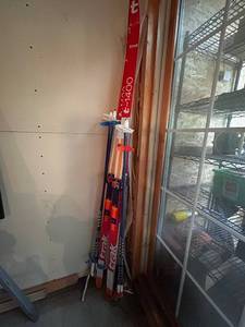 lot 401 image: 2 Pairs Trak Cross Country Skis Model T-1400