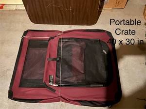 lot 504 image: Petnation E-Series Port-A-Crate, 40 x 30 in Portable Crate