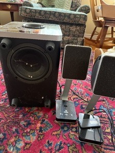 lot 184 image: Focal XS 2.1 Speaker System with Subwoofer
