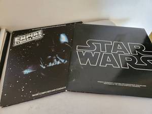 lot 46 image: Set of 2 Star Wars Original Soundtrack Vinyl Records