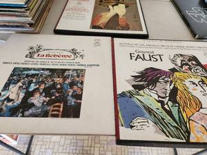 lot 56 image: Collection of Opera Vinyl Records La Bohme, Faust, Madame Butterfly