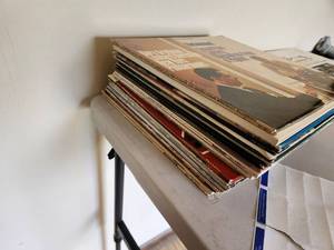 lot 57 image: Collection of 12 Vintage Vinyl Records Including Mary Poppins and More