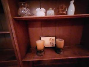 lot 111 image: Assorted Decorative Glassware and Candles Collection